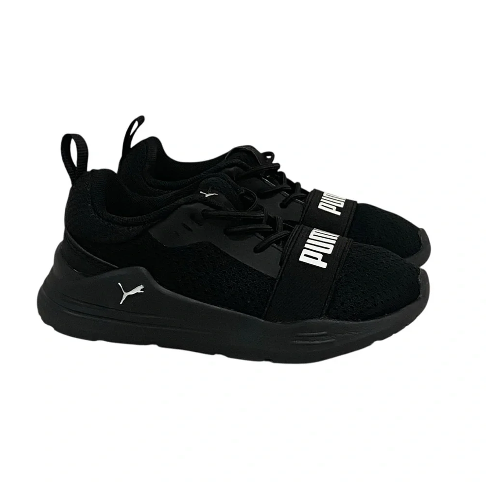 Puma Toddler Boy’s Black Sneakers - New - Size 8